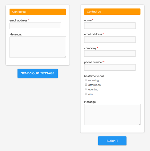Optimize Forms
