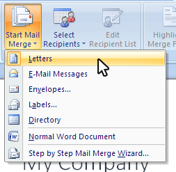 pdf of how to do a mail merge in word 2016