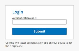 Formsite features 2fa login