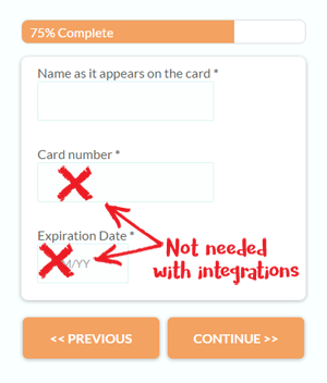 Formsite credit card security