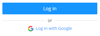 Formsite release log in with Google
