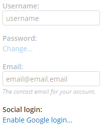 Formsite release social login