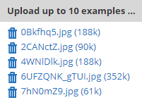 Formsite multiple file uploads results