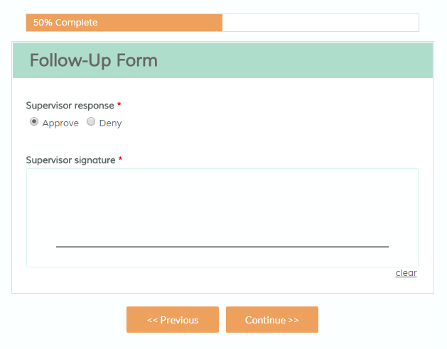 Formsite Workflow enhancements