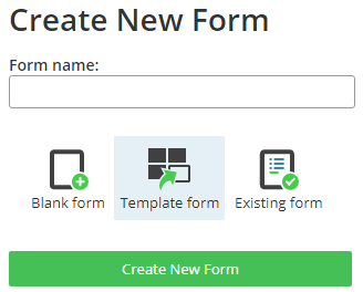 Formsite form templates new form