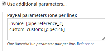 Formsite send additional order information use additional parameters