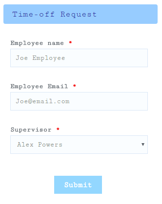 Formsite print forms populated