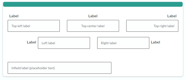 Formsite field labels