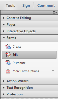 Formsite build PDF templates tools