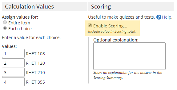 Formsite pre-populating dropdown settings