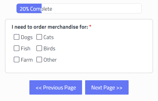 Formsite personalize forms screening questions