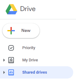 Formsite G Suite Shared Drive example