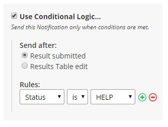Formsite customer service forms conditional logic