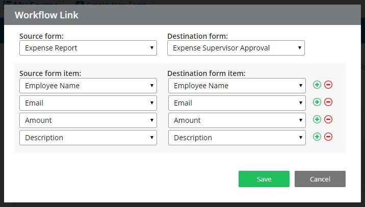 Formsite remote team workflow link