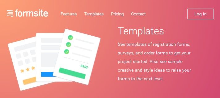 Formsite new templates