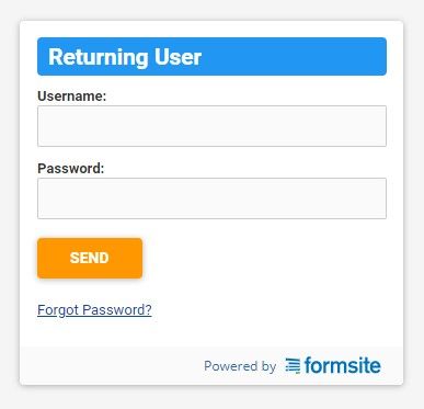 Formsite remote learning save and return