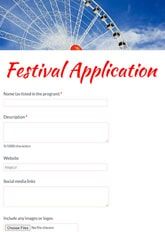 speech festival application fee