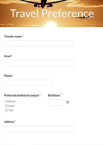 Reservation & Scheduling Form Templates | Formsite