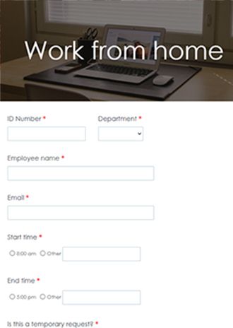 administrative operations form templates formsite