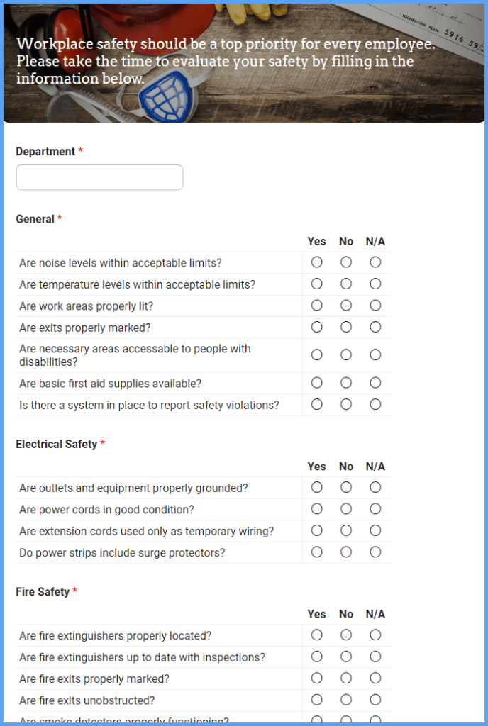 workplace-safety-survey-template-formsite